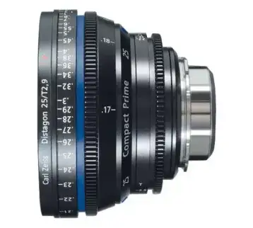 عدسة سينمائية ZEISS Compact Prime Distagon 25 مم/T2.9 للإيجار | استأجر