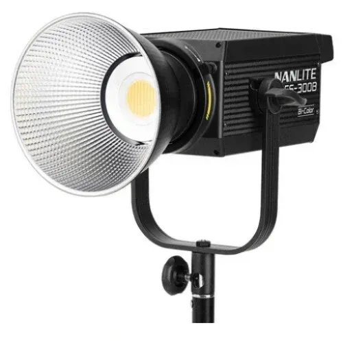 مصباح LED أحادي اللون ثنائي اللون Nanlite FS-300B