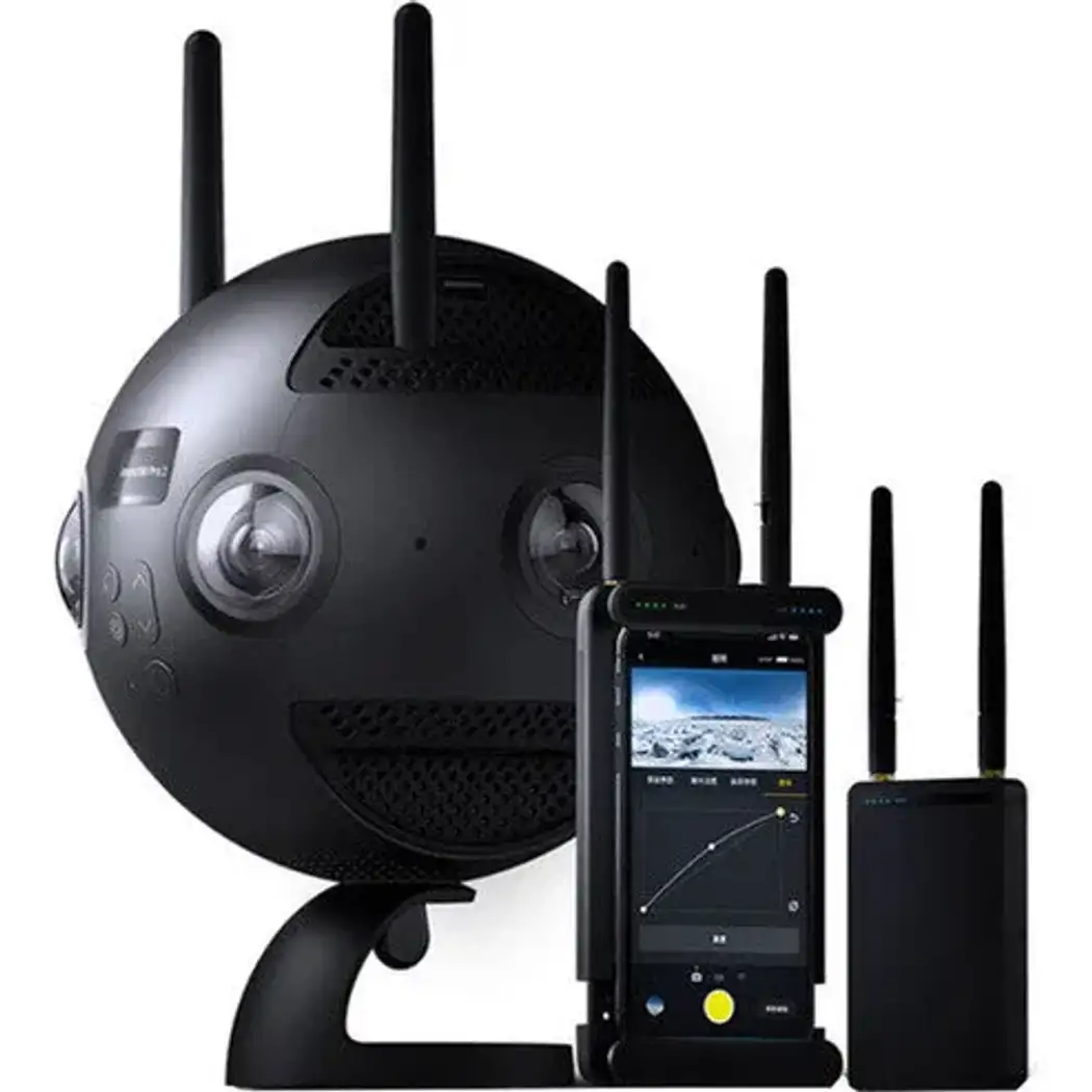 كاميرا Insta360 Pro II Spherical VR 360 8K مع مراقبة FarSight