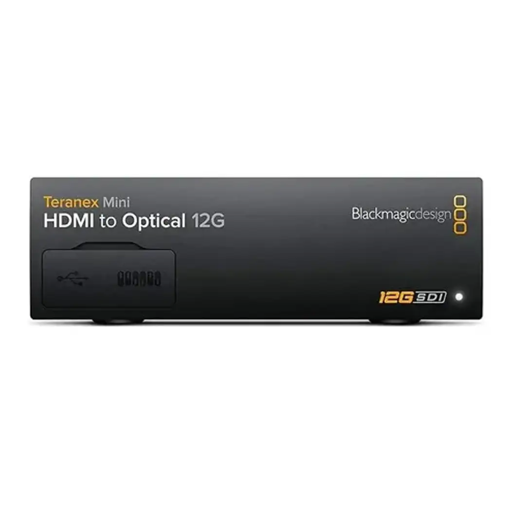 محول Teranex Mini HDMI إلى بصري 12 جيجا بايت 4Kp60 من Blackmagic Design 003314