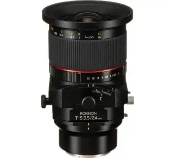 Rokinon T-S 24mm f/3.5 ED AS UMC Tilt-Shift Lens for Canon EF  for rent | Estajer