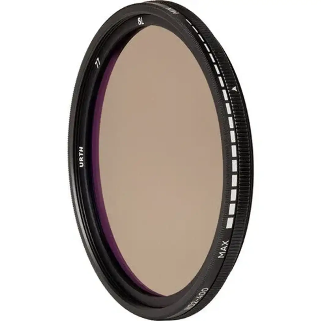    فلتر عدسة Urth ND2-400 (1-8.6 توقف) متغير ND (77 مم)