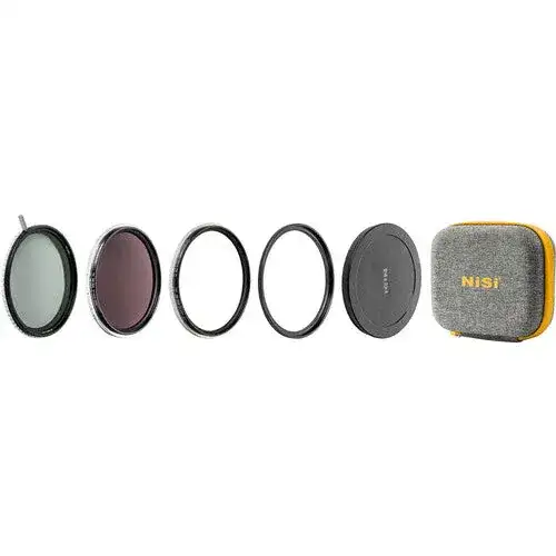 NiSi 67mm Swift VND Mist Kit 1-9 Stops (1-5-Stop VND, 4-Stop ND, Black Mist 1/4)  - Main image for rent | Estajer