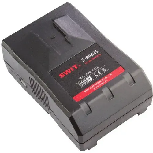  بطارية SWIT S-8082S 95 وات/ساعة 14.4 فولت مثبتة على شكل حرف V
