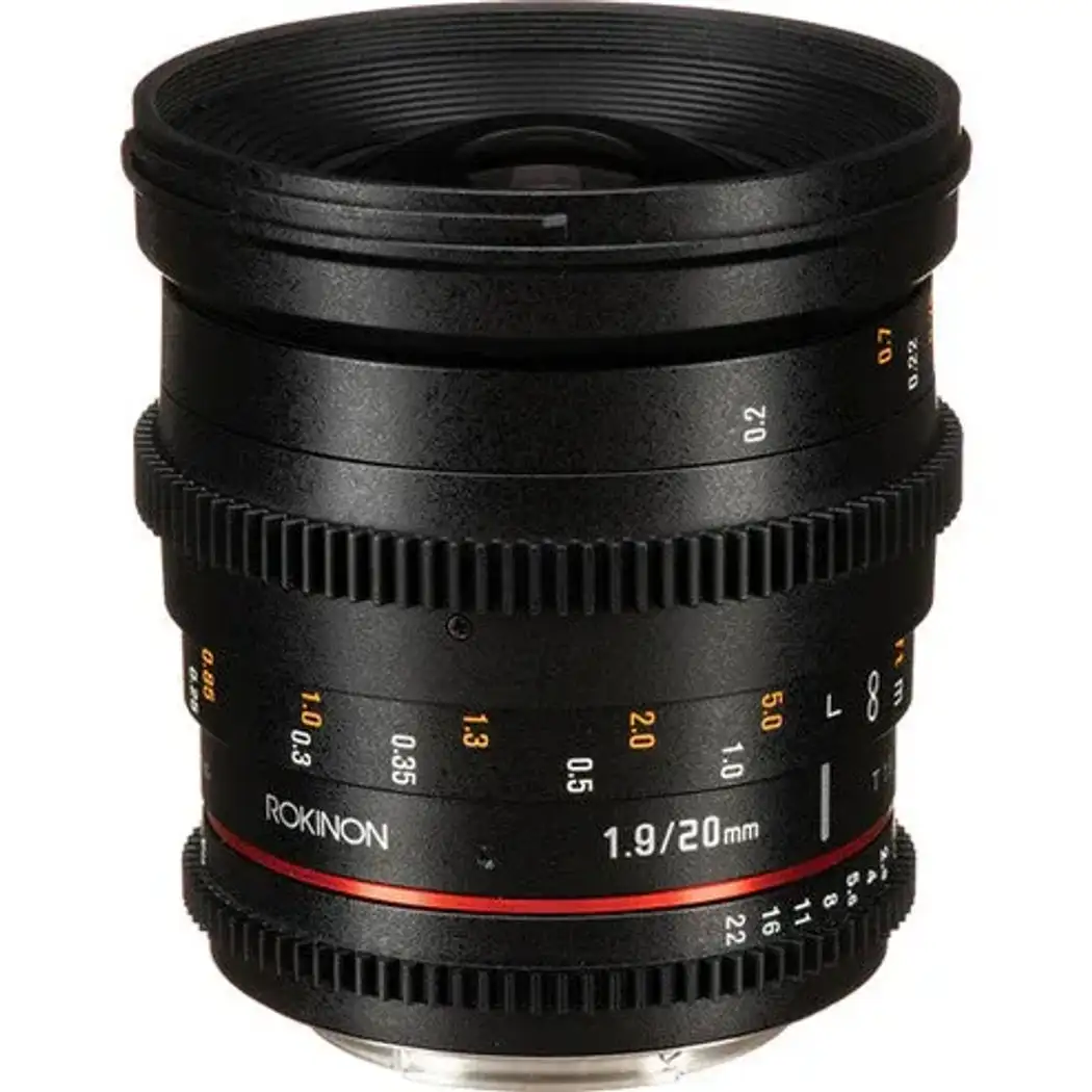   عدسة Rokinon 20 مم T1.9 Cine DS لكاميرا Canon EF