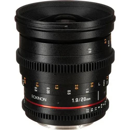   عدسة Rokinon 20 مم T1.9 Cine DS لكاميرا Canon EF