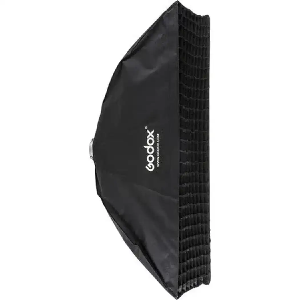    صندوق إضاءة Godox مع حلقة سرعة Bowens وشبكة (13.8 × 63 بوصة)