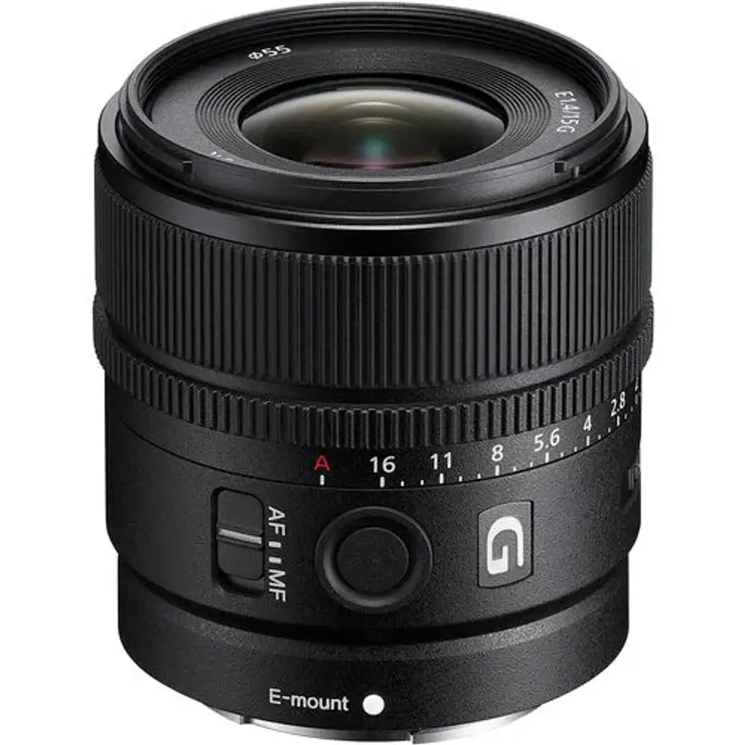 عدسة سوني E 15 مم f/1.4 G