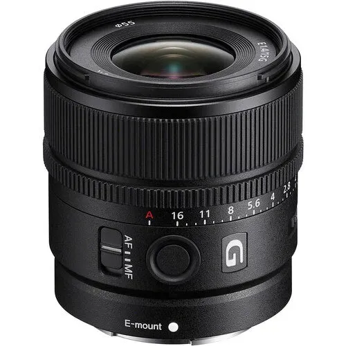 عدسة سوني E 15 مم f/1.4 G
