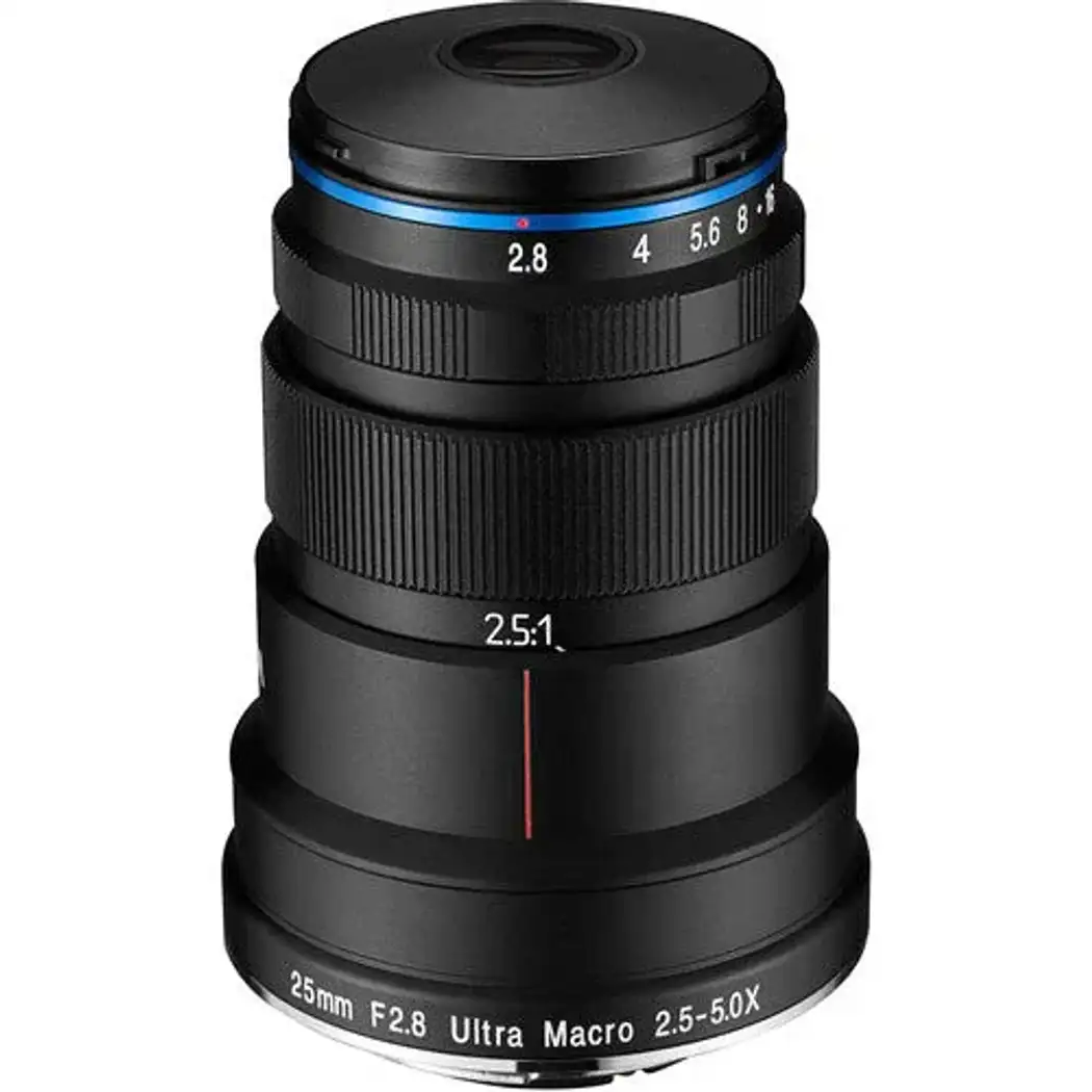  عدسة Venus Optics Laowa 25mm f/2.8 2.5-5X Ultra Macro لكاميرا Canon EF