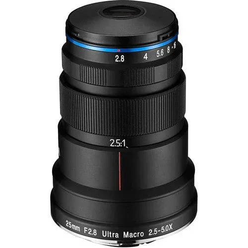 عدسة Venus Optics Laowa 25mm f/2.8 2.5-5X Ultra Macro لكاميرا Canon EF