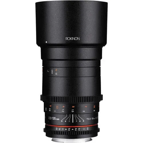  عدسة Rokinon 135mm T2.2 Cine DS لكاميرا Canon EF Mount