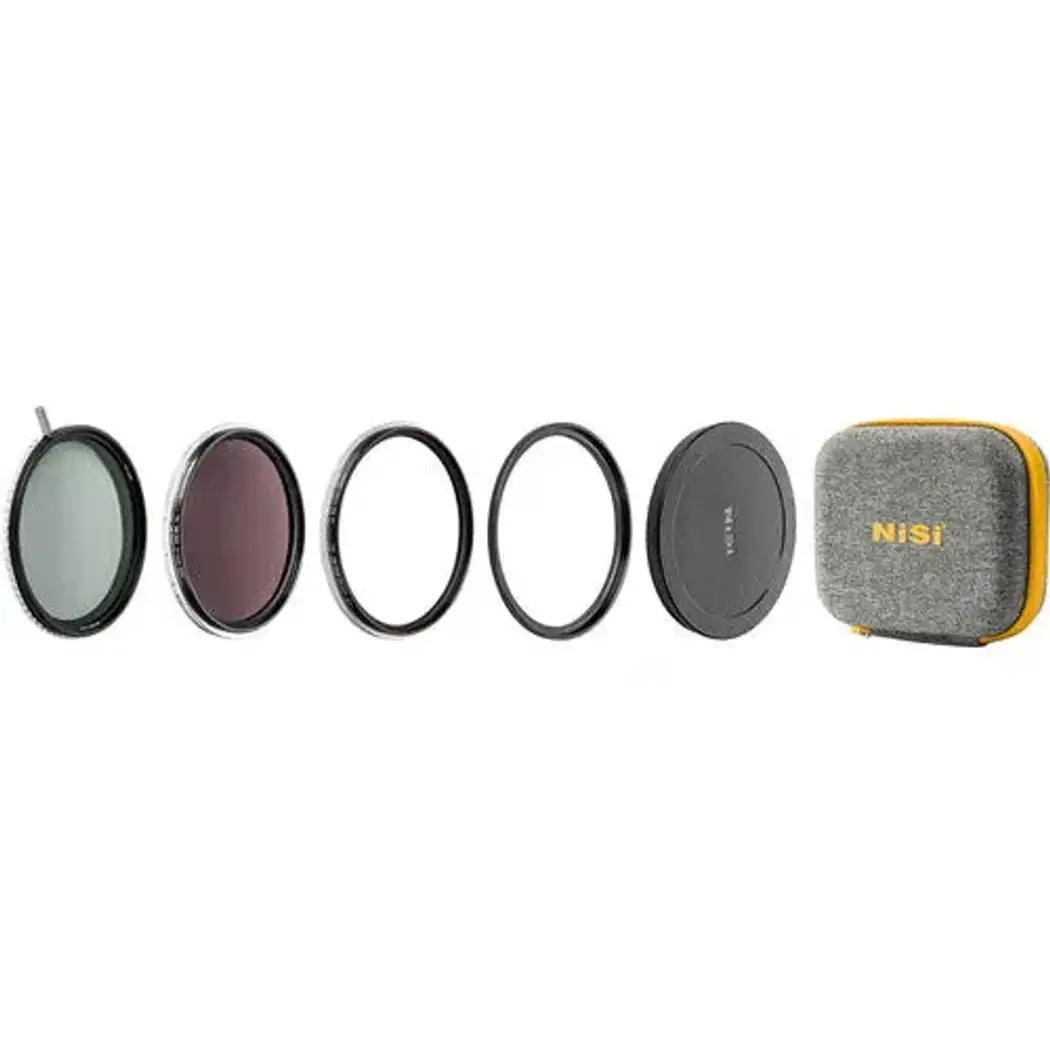 NiSi 72mm Swift VND Mist Kit 1-9 Stops (1-5-Stop VND, 4-Stop ND, Black Mist 1/4)