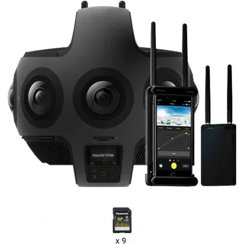  كاميرا Insta360 Titan 11K سينمائية 360/VR