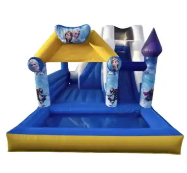 Mix Up Jump & water slide Frozen