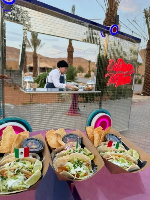 ديسكو تاكو - طعم مكسيكي بطابع احتفالي