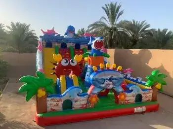 Mix Up Dry slide and Shark maze - Main image for rent | Estajer