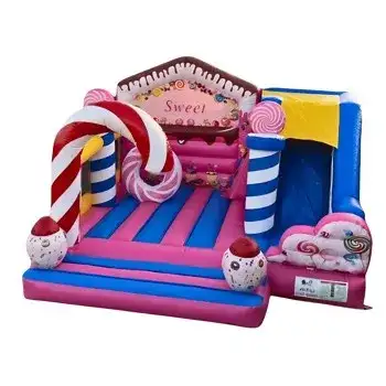 Mix Up Jumping castle with candy slide - Main image for rent | Estajer