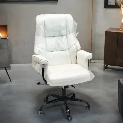 Modern white office chair for offices - Main image for rent | Estajer