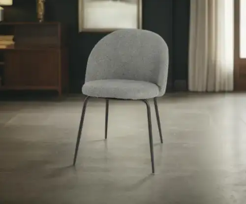 Modern seating chair in gray - Image 3 for rent | Estajer