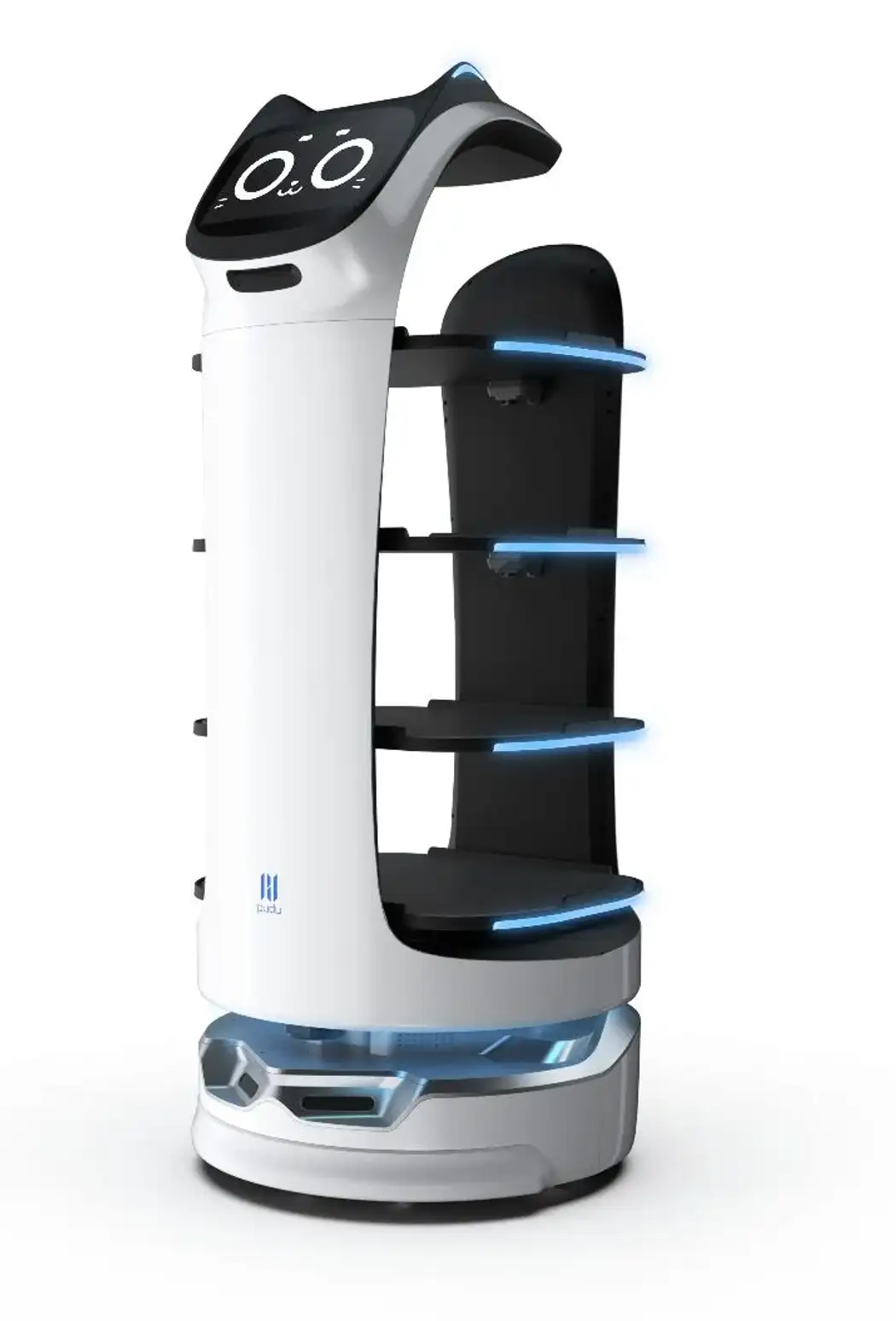 روبوت BellaBot – روبوت تقديم ذكي بتصميم جذّاب يشبه القطة، مثالي للمطاعم والفنادق والفعاليات