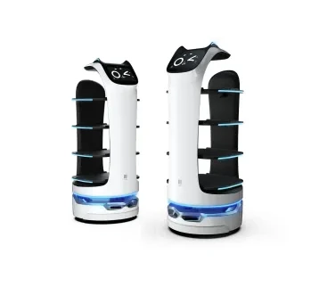 روبوت BellaBot – روبوت تقديم ذكي بتصميم جذّاب يشبه القطة، مثالي للمطاعم والفنادق والفعاليات للإيجار | استأجر