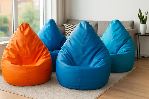 bean bags orange2
