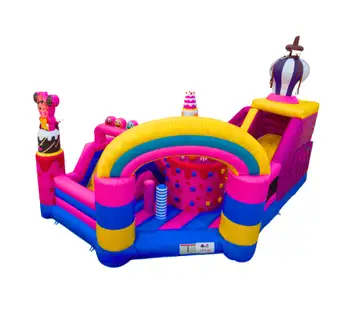 Maze with candy slide for rent | Estajer