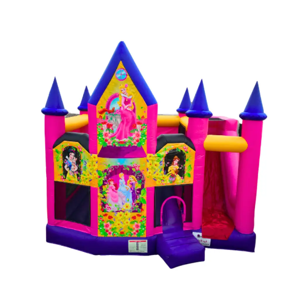 Jump with the princesses&#39; slide