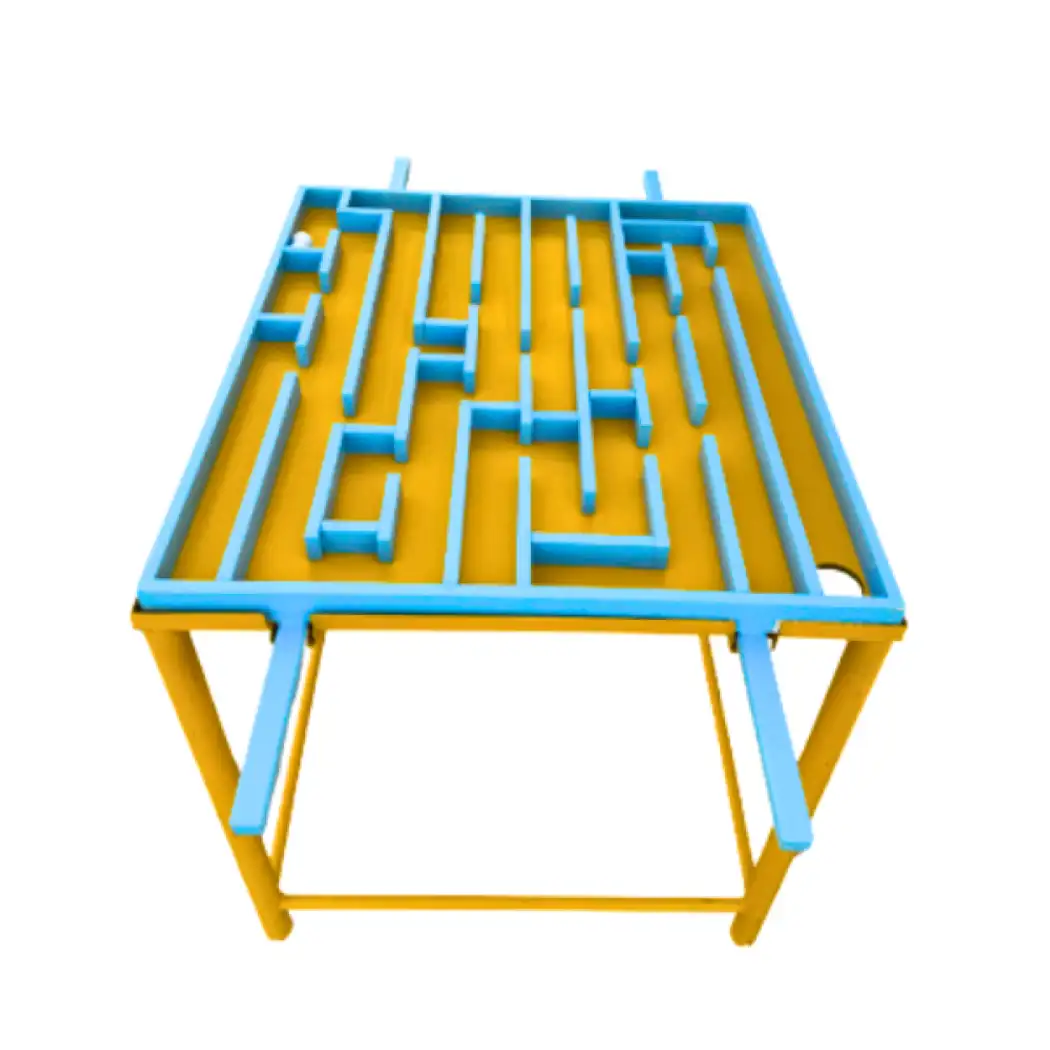 wooden maze