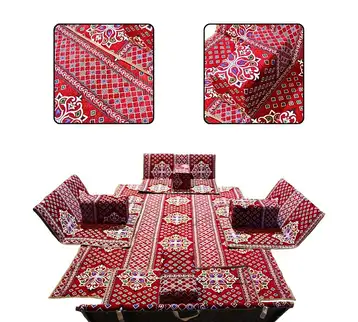 arabic traditional seating with backrest for rent | Estajer
