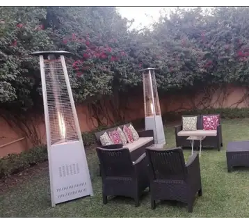 Pyramid gas heaters for rent | Estajer