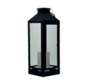 فانوس ديكوري أسود للمناسبات والحفلات VSBBM– ارتفاع 43 سم للإيجار | استأجر