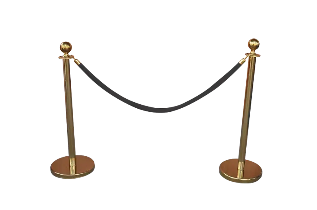 Pole Gold + Rope Black
