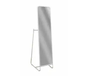 مرآة طويلة بيضاء فاخرة للمناسبات وجلسات التصويرDGGWG – ارتفاع 163 سم للإيجار | استأجر