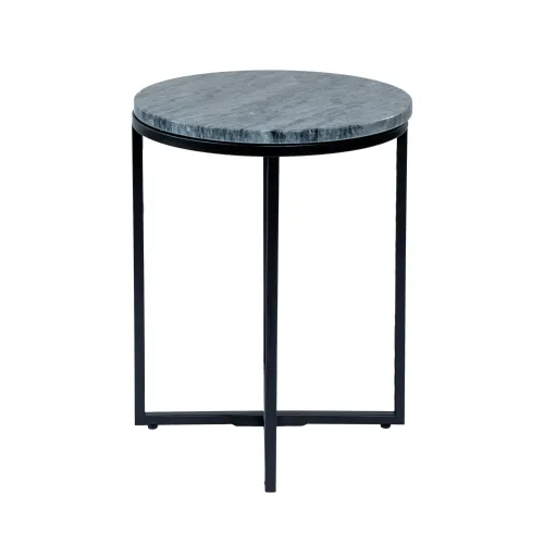 Basma Coffee Table Black - Black Marble
