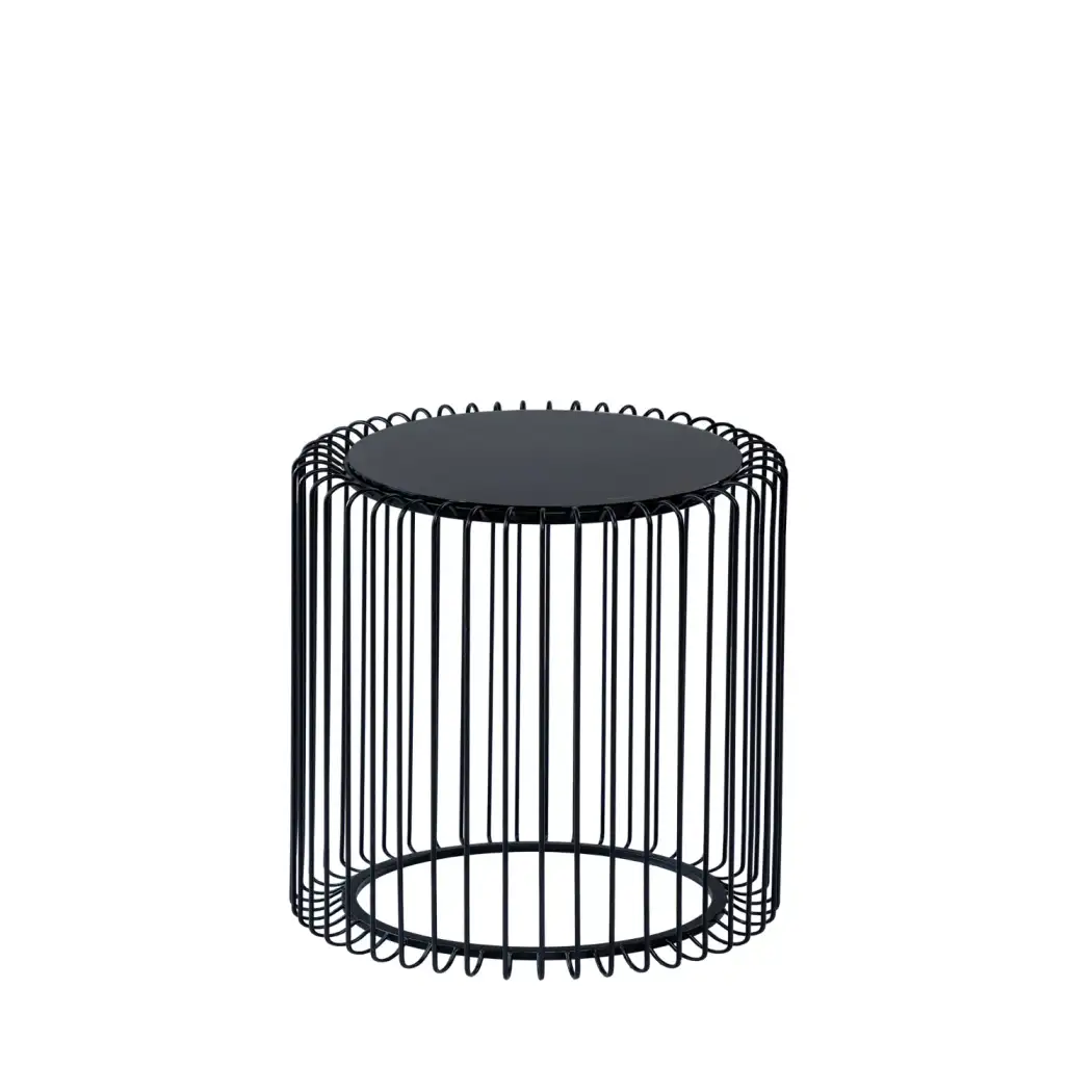 Saray Side Table Marble Black
