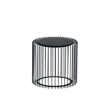 Saray Side Table Marble Black FRGBG for rent | Estajer