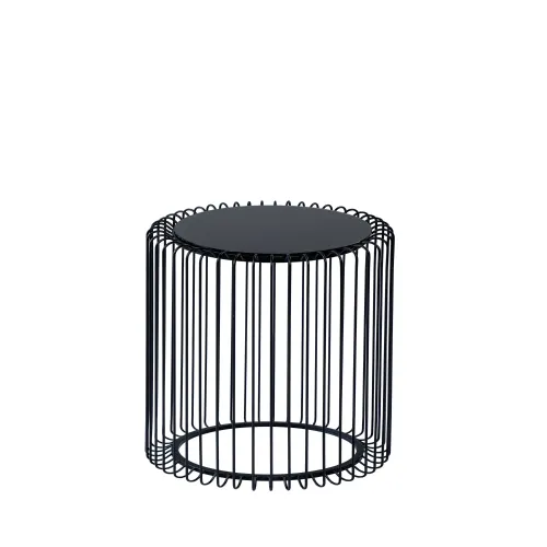 Saray Side Table Marble Black
