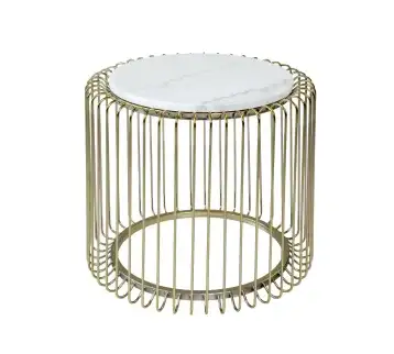 Saray Side Table Marble   FRWFD for rent | Estajer