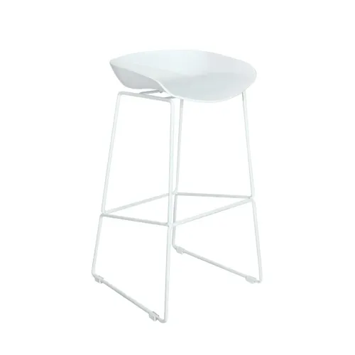 Oslo Bar Stool White
