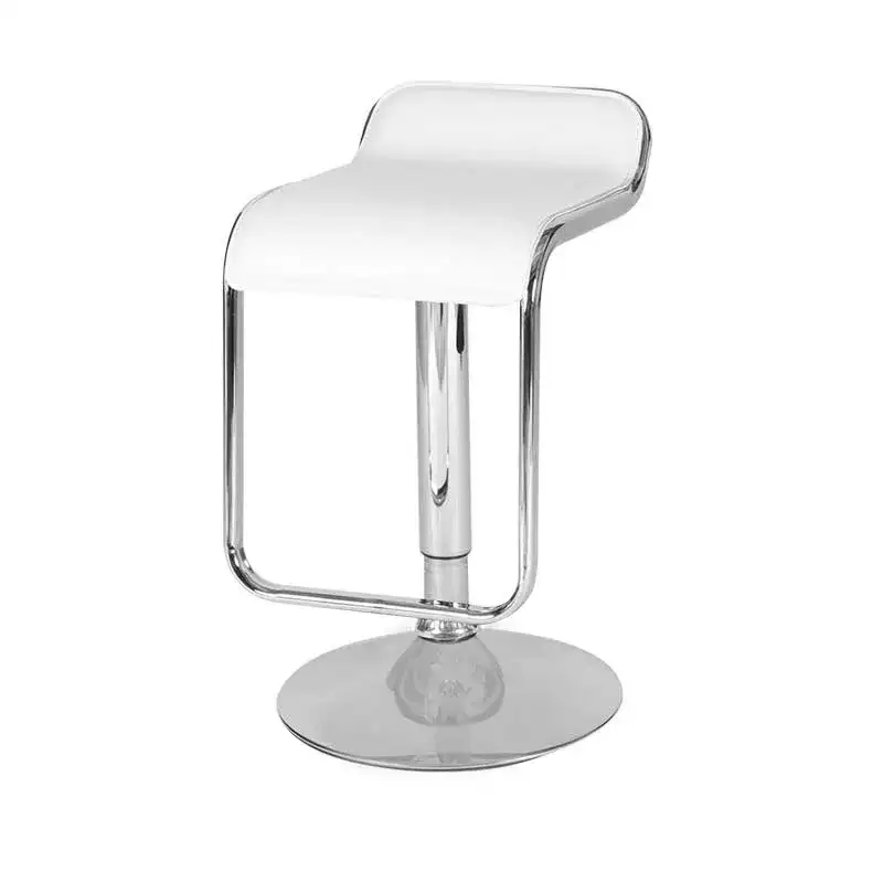 Kim Leather Stool White LDWWL - Main image for rent | Estajer