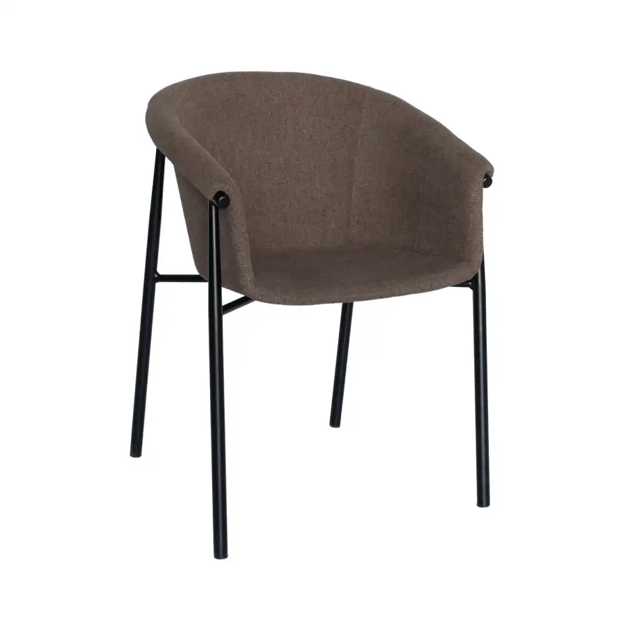 Dalia Armchair Coffee ASBBF - Main image for rent | Estajer