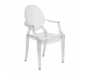 Louis Ghost Chair Clear CSNNP for rent | Estajer
