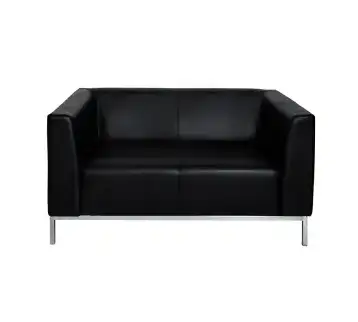 VIP Sofa (2 seats) Black SGBAL for rent | Estajer