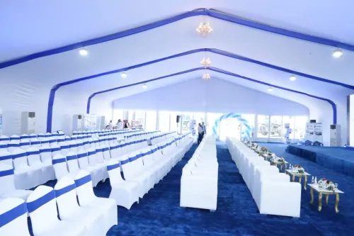 Aluminum Tents for Rent by Square Meter with Additional Services2
