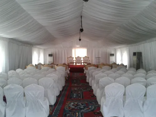 Aluminum Tents for Rent by Square Meter with Additional Services5