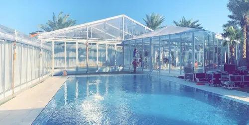 Aluminum Tents for Rent by Square Meter with Additional Services3