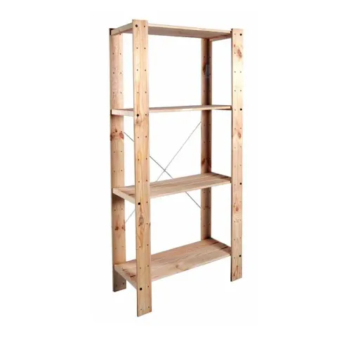 Wood Storage Shelves
