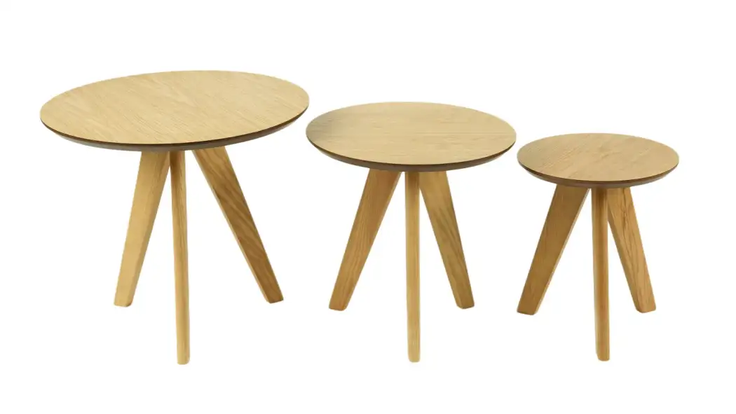 Oslo Nestling Coffee Tables Set of 3 FRLOW
